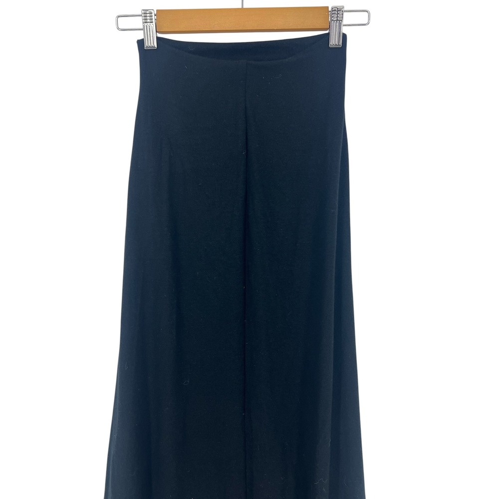 LESET Lauren High Waist Maxi Skirt Black NWT Size XS - Picture 4 of 9